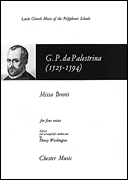 Missa Brevis SATB Choral Score cover